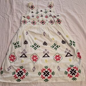 Anthropologie Embroidered Dress